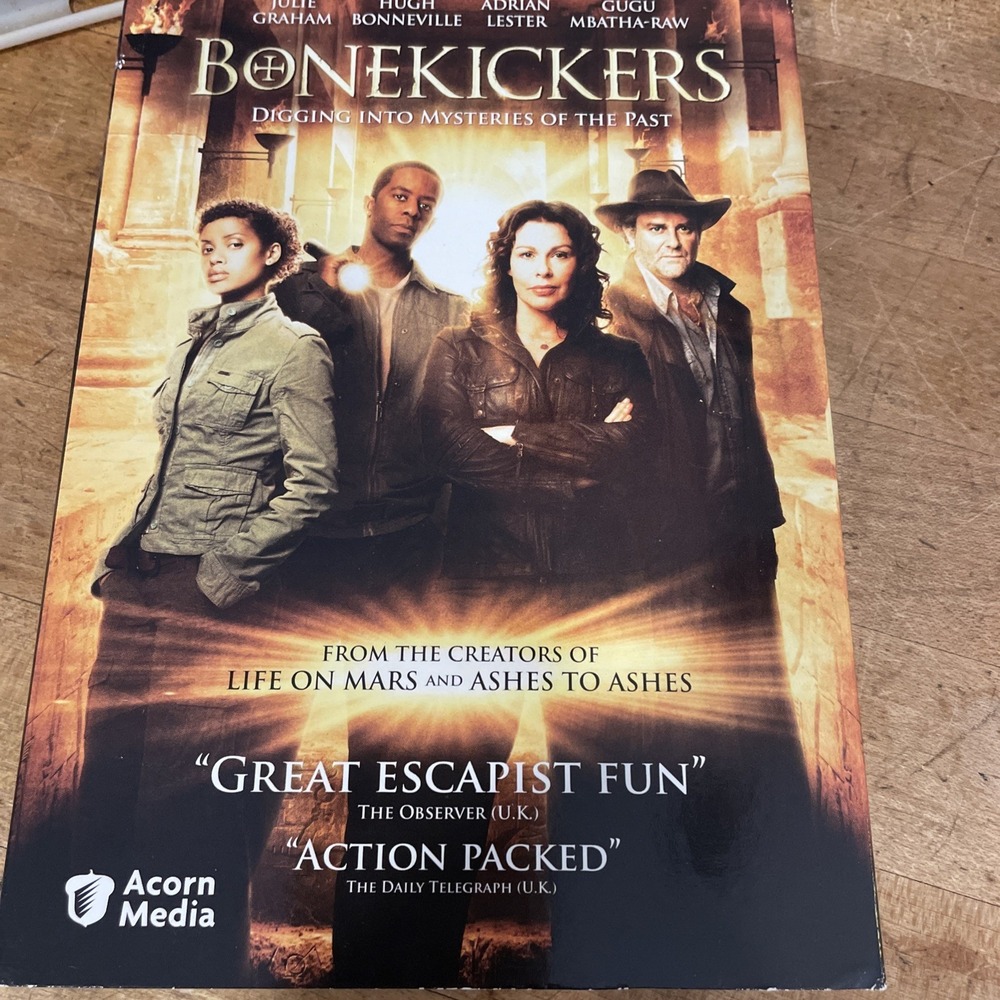 ACORN MEDIA 'BONEKICKERS' HUGH BONNEVILLE ADRIAN LESTER MICHAEL DVD 3 DISCS